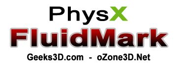 PhysX FluidMark - OpenGL Benchmark - Fluid Simulation
