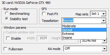 TessMark - Tessellation modes