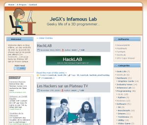 Computer Tech Geek - Wordpress theme