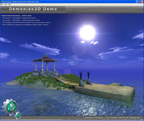 Demoniak3D Desert Island Demo