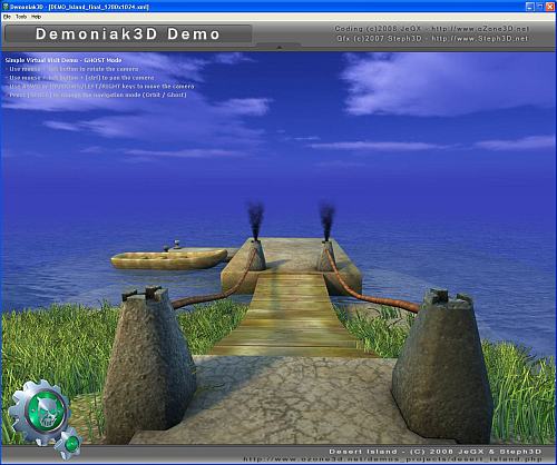 Demoniak3D Desert Island Demo