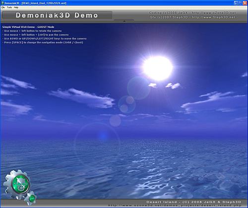 Demoniak3D Desert Island Demo