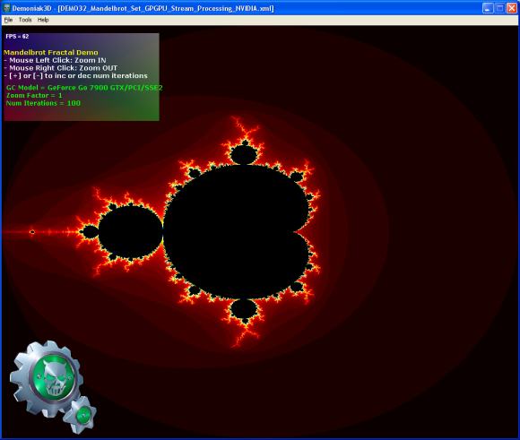 OpenGL 1.5 Demo - Mandelbrot Set - GPGPU