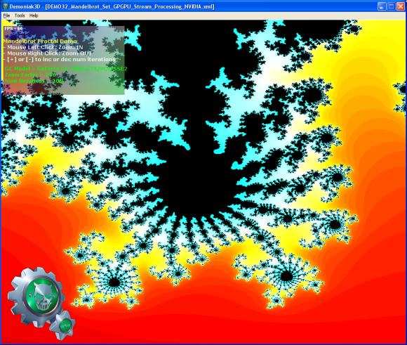 OpenGL 1.5 Demo - Mandelbrot Set - GPGPU