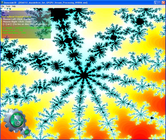 OpenGL 1.5 Demo - Mandelbrot Set - GPGPU