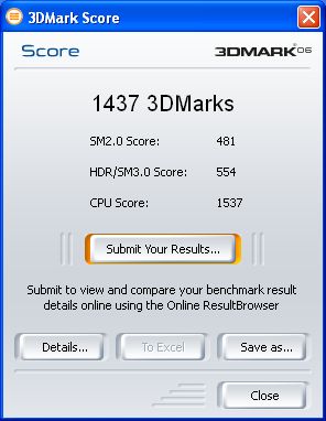 ASUS ATI Radeon HD 2400 Pro - 3DMark 06