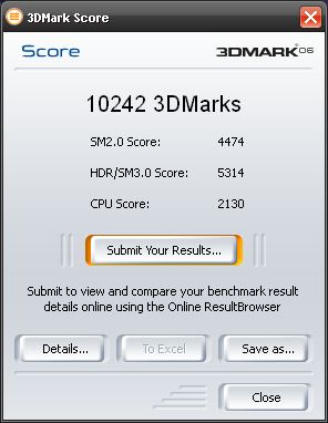 HIS Radeon HD 4850 - 3DMark 06