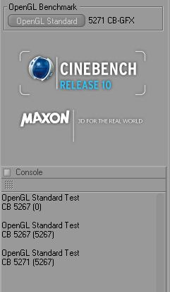 HIS Radeon HD 4850 - Cinebench