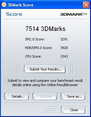 HIS ATI Radeon HD 3870 - 3DMark 06