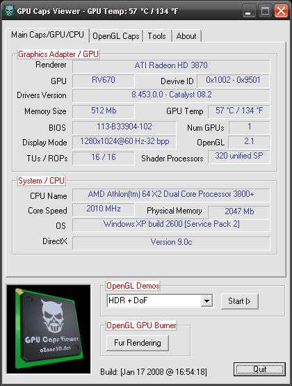 GPU Caps Viewer