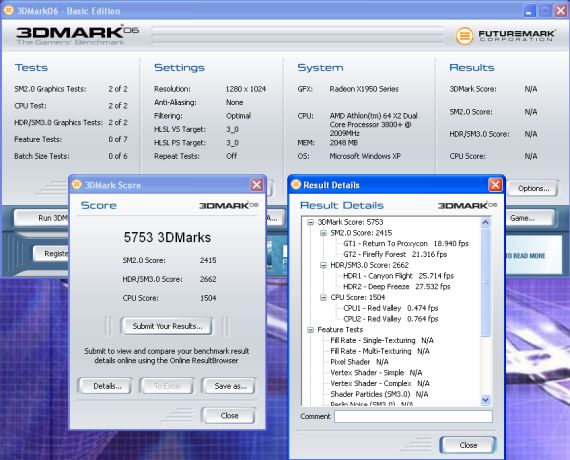 ATI Radeon X1950XTX - 3DMark06 Score