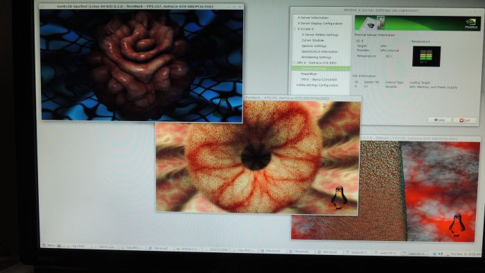 GpuTest, Linux demo