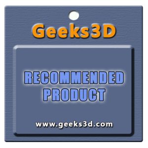 Geeks3D recommended product