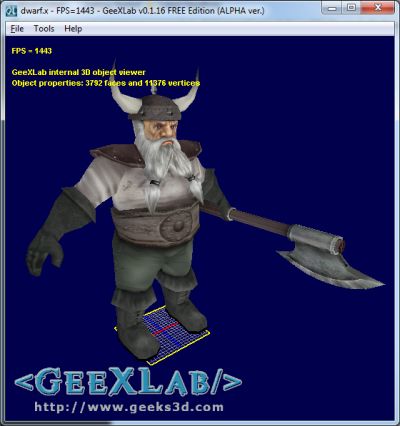 GeeXLab - Assimp loader
