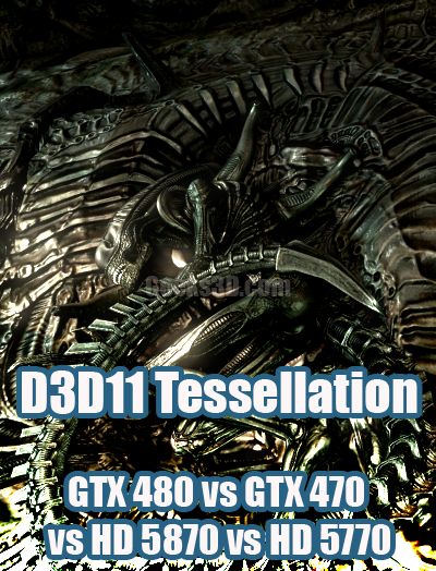 AVP DX11 Tessellation Battle: GTX 480 vs GTX 470 vs HD 5870 vs HD 5770