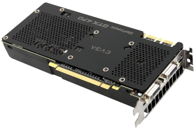EVGA GTX 470 backplate