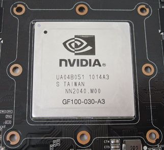 GF100 GPU of the GTX 465