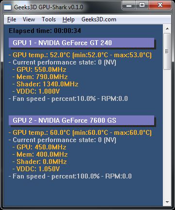 GPU-Shark: simple GPU monitoring utility