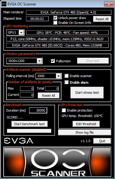 Nvidia sales oc scanner