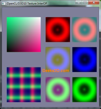 OpenCL 1.1 - Direct3D 10 interop