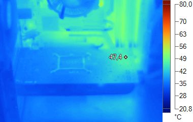 Infrared picture of the GTX 460