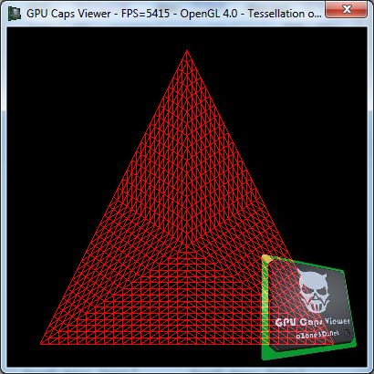 OpenGL 4 tessellation - Outer and inner levels