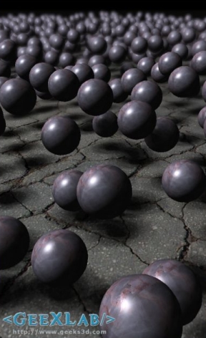 GeeXLab - Instancing and DoF postFX