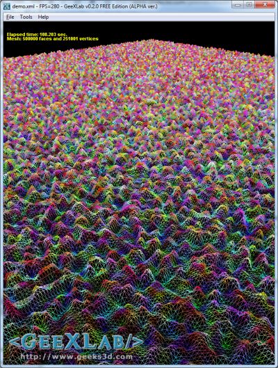 GeeXLab - Random Number Generator in GLSL