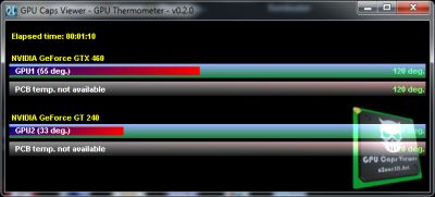 GeeXLab - GPU Thermometer