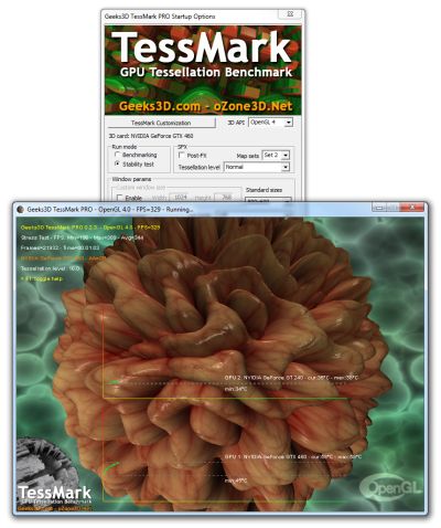 TessMark PRO - OpenGL 4 tessellation benchmark