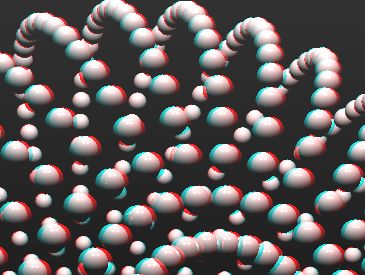 GeeXLab - 3D anaglyph view
