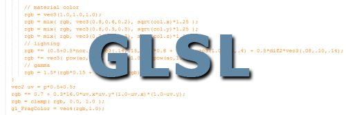 GLSL, OpenGL shading language