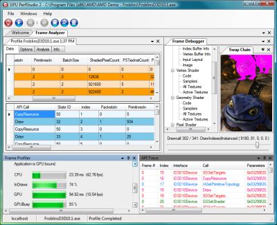 GPU Tool GPU PerfStudio 2.4 Available Geeks3D