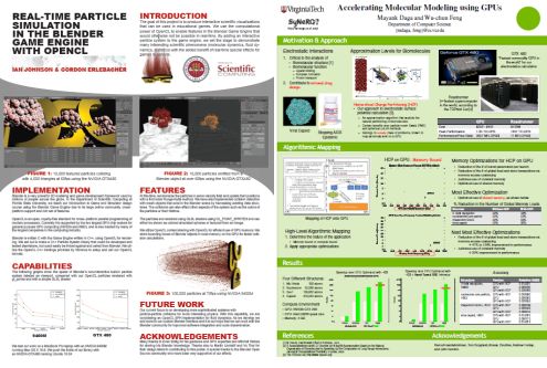 NVIDIA Research Summit 2010 posters