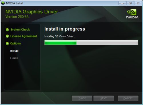 NVIDIA R260.63 graphics driver