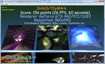 ShaderToyMark score