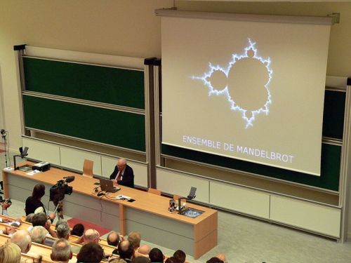 Benoît Mandelbrot talking about fractals