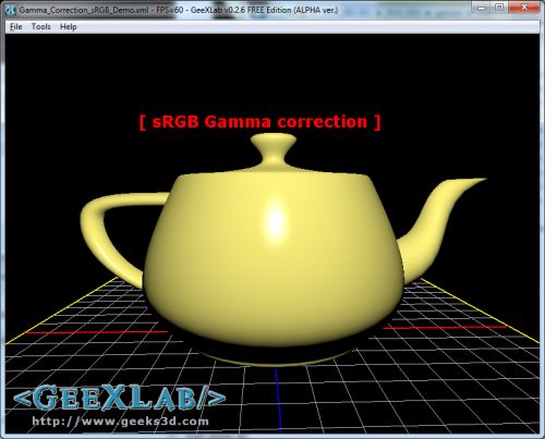 gamma correction using GL_ARB_framebuffer_sRGB