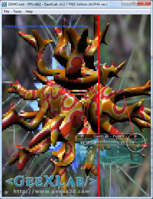 Shader Library - Pixelate PostFX
