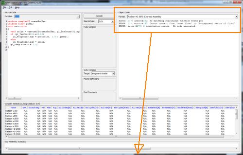 GPU ShaderAnalyzer
