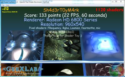 Radeon HD 6850 + ShaderToyMark
