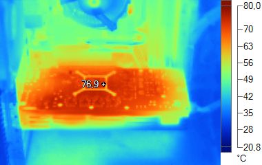 Radeon HD 6850 - Thermal imaging