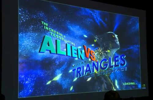 NVIDIA GTX 580 tech demo: Alien vs Triangles