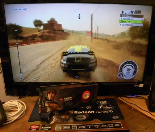 SAPPHIRE Radeon HD 6870 1024MB GDDR5 - DiRT2