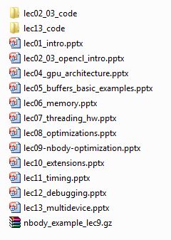 AMD OpenCL University Kit