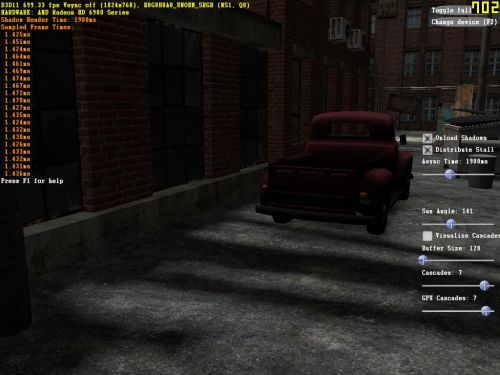 Intel Onloaded Shadows DX11 demo
