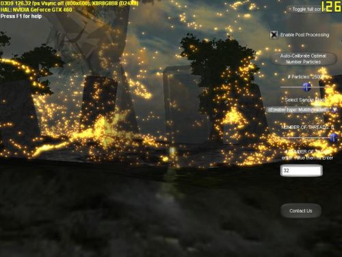 Intel DX9 Fireflies demo