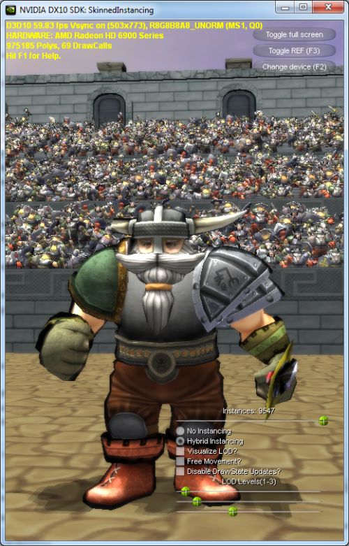 NVIDIA Direct3D SDK 10.6 demo