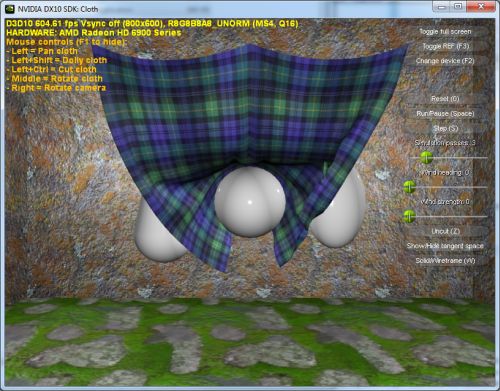 NVIDIA Direct3D SDK 10.6 demo