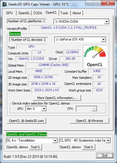 NVIDIA R266.58 - OpenCL